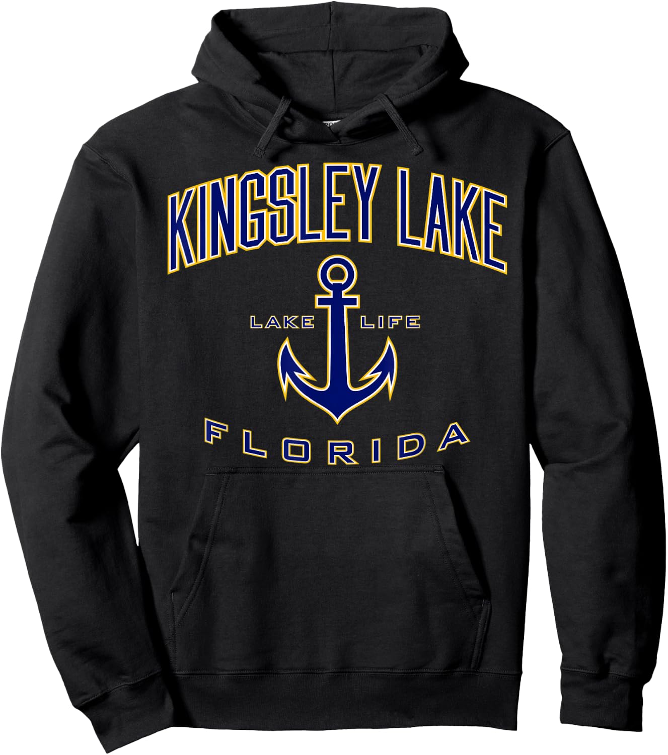 Kingsley Lake FL Hoodie - Hoodie | Black
