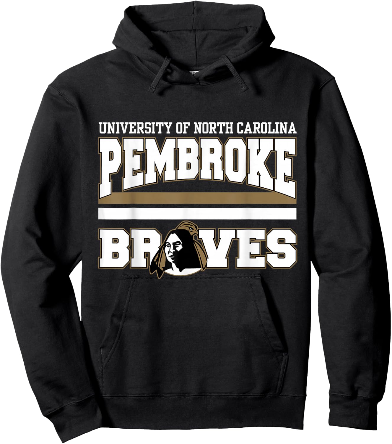 North Carolina at Pembroke | NCAA University | VNPUNCP301 Hoodie - Hoodie | Black