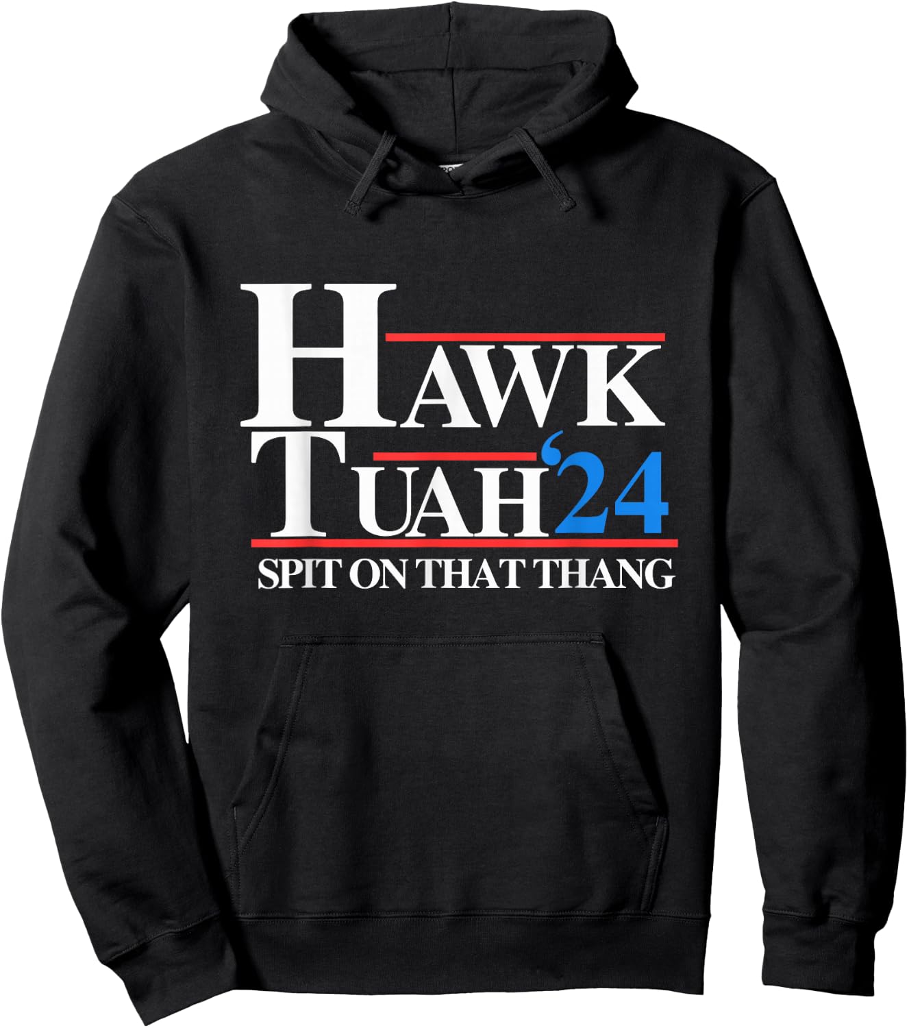 Hawk Tuah Hoodie - Hoodie | Black