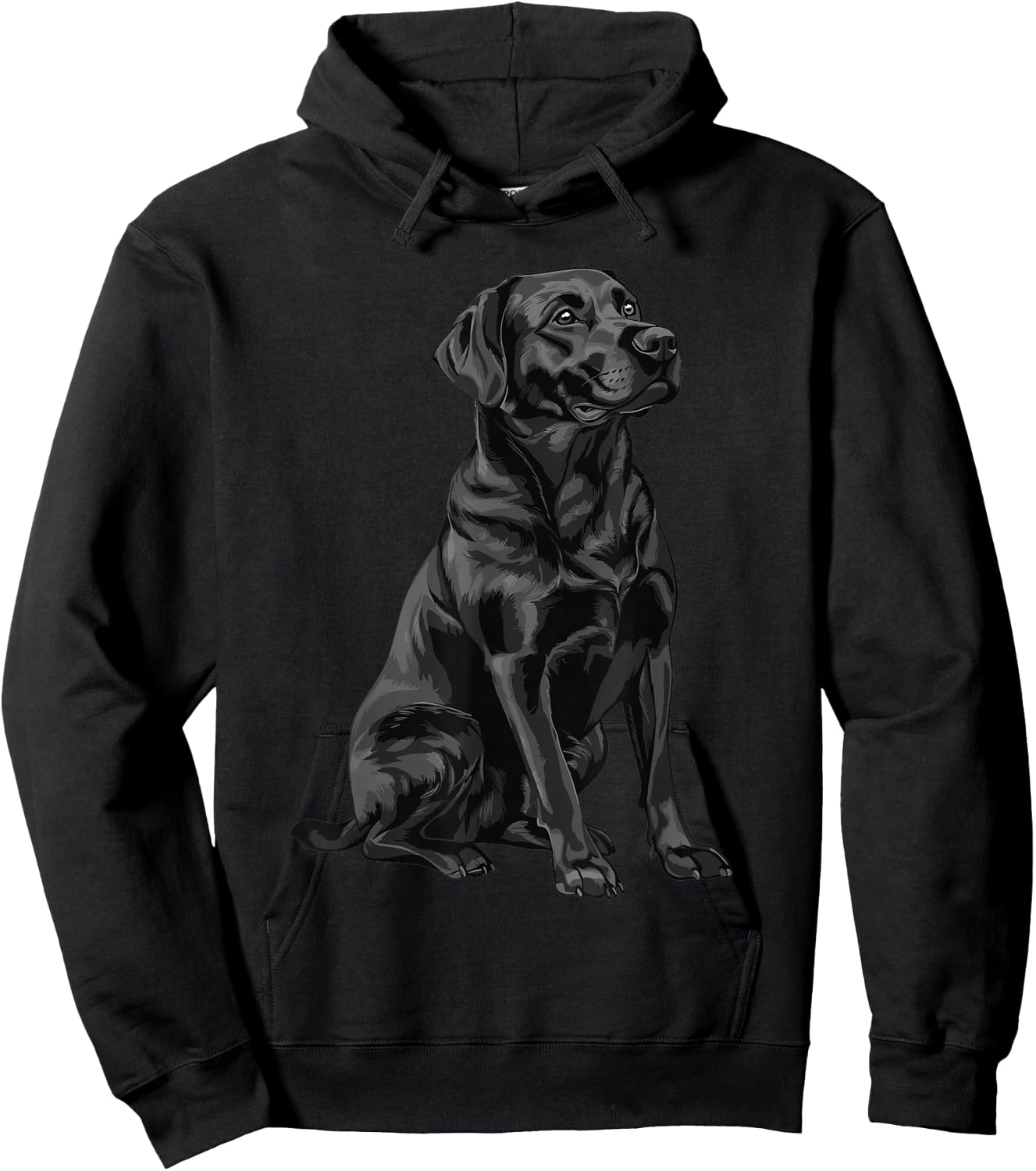 Black Labrador Retriever Hoodie - Hoodie | Black