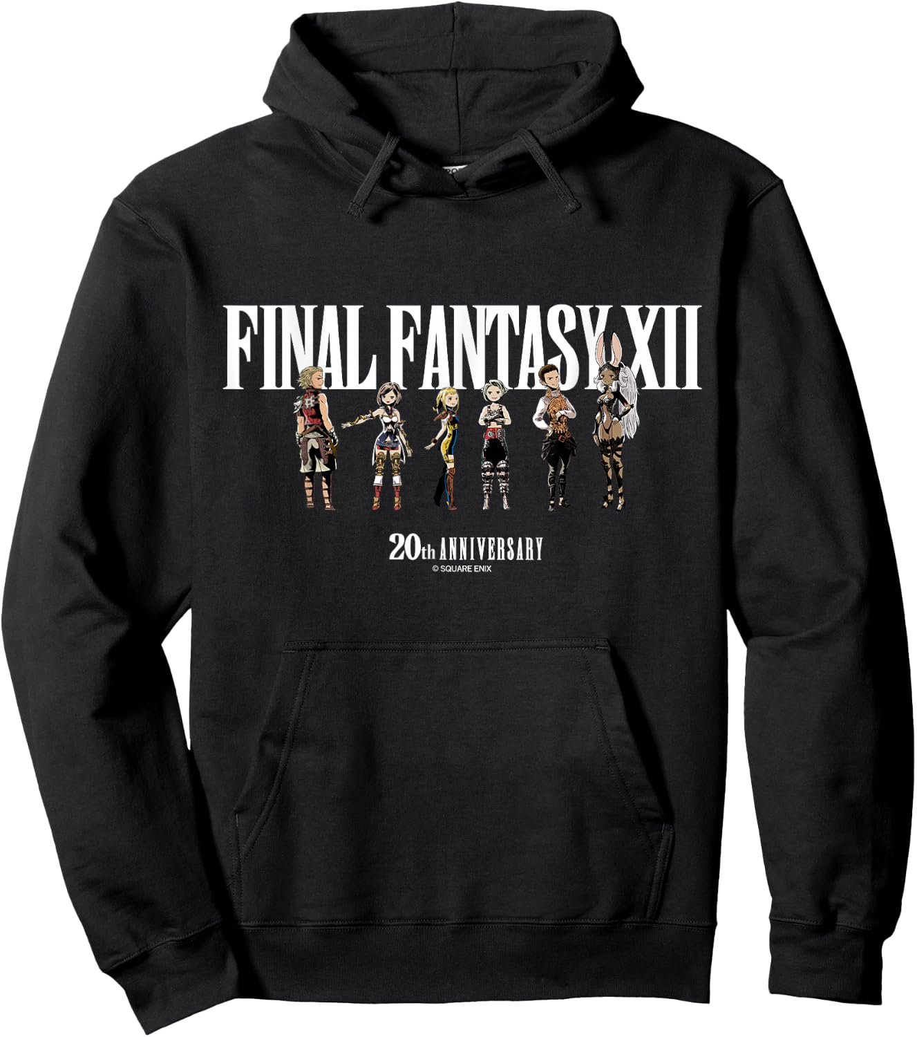 Final Fantasy Annivasary Collection FFXII Special Art Hoodie - Hoodie | Black