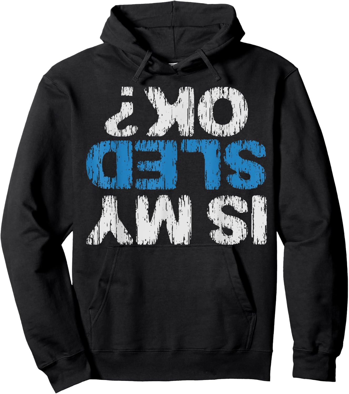 Is my sled ok, Funny Winter-Snow-Sport Hoodie - Hoodie | Black