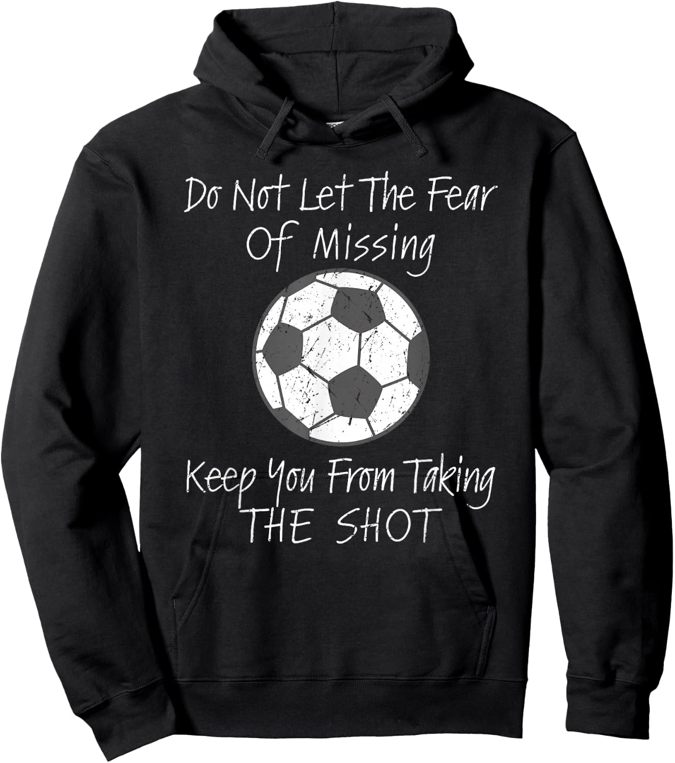 Soccer Inspirational Quote For Soccer Coach Soccer Game Hoodie - Hoodie | Black