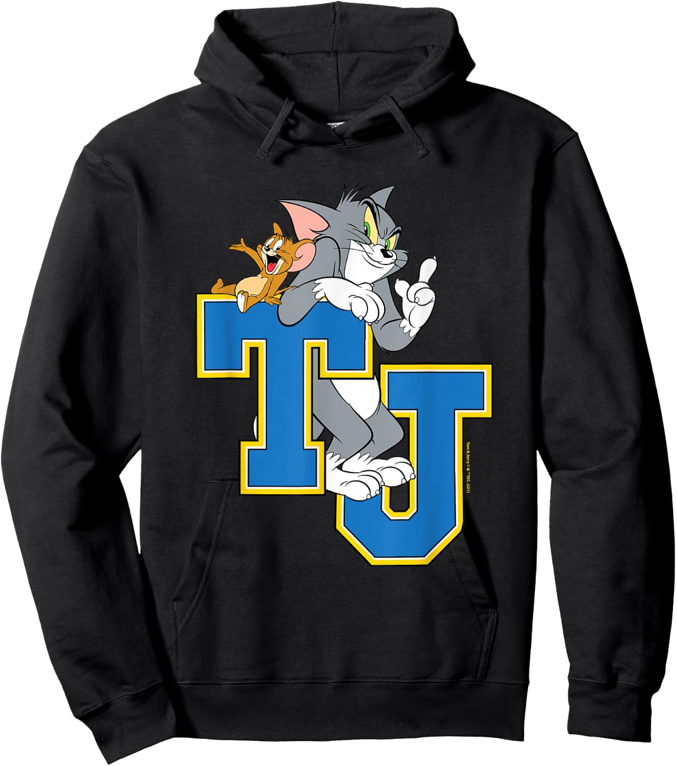 Tom and Jerry TJ Hoodie - Hoodie | Black