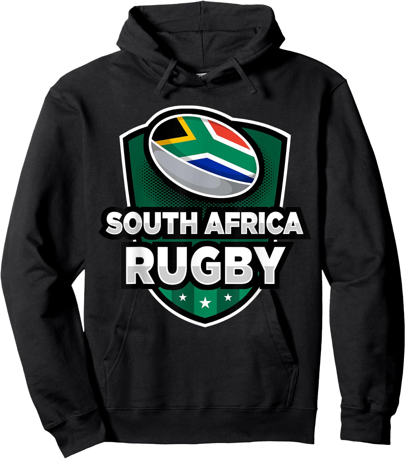 South Africa Rugby South African Rugby Enthusiasts Hoodie - Hoodie | Black
