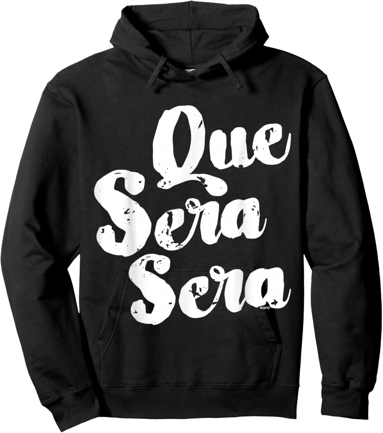Que Sera Sera Hoodie - Hoodie | Black