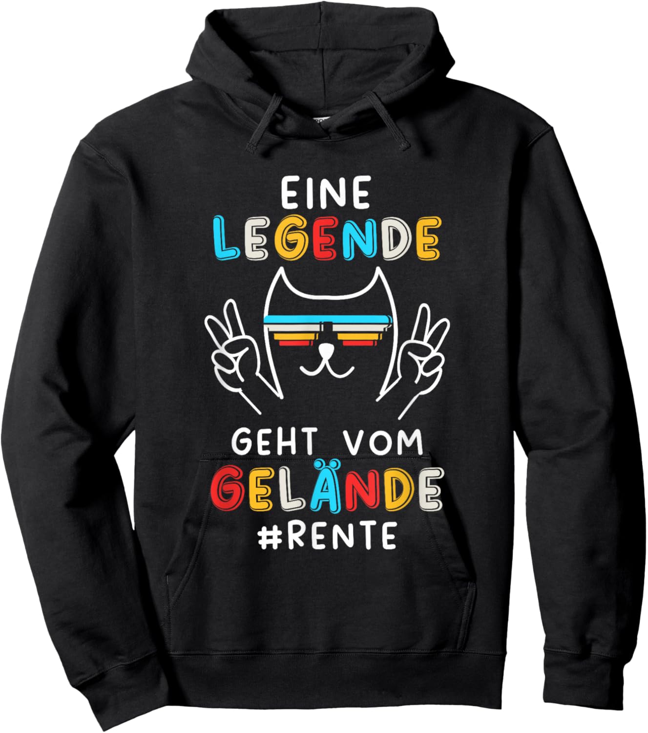 A Legend Goes From Terrain Retirement 2024 , black Hoodie - Hoodie | Black