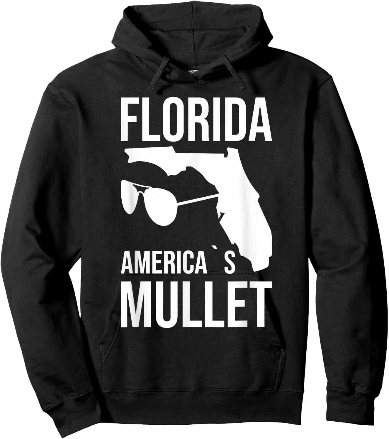Florida America´s Mullet West Coast Hoodie - Hoodie | Black