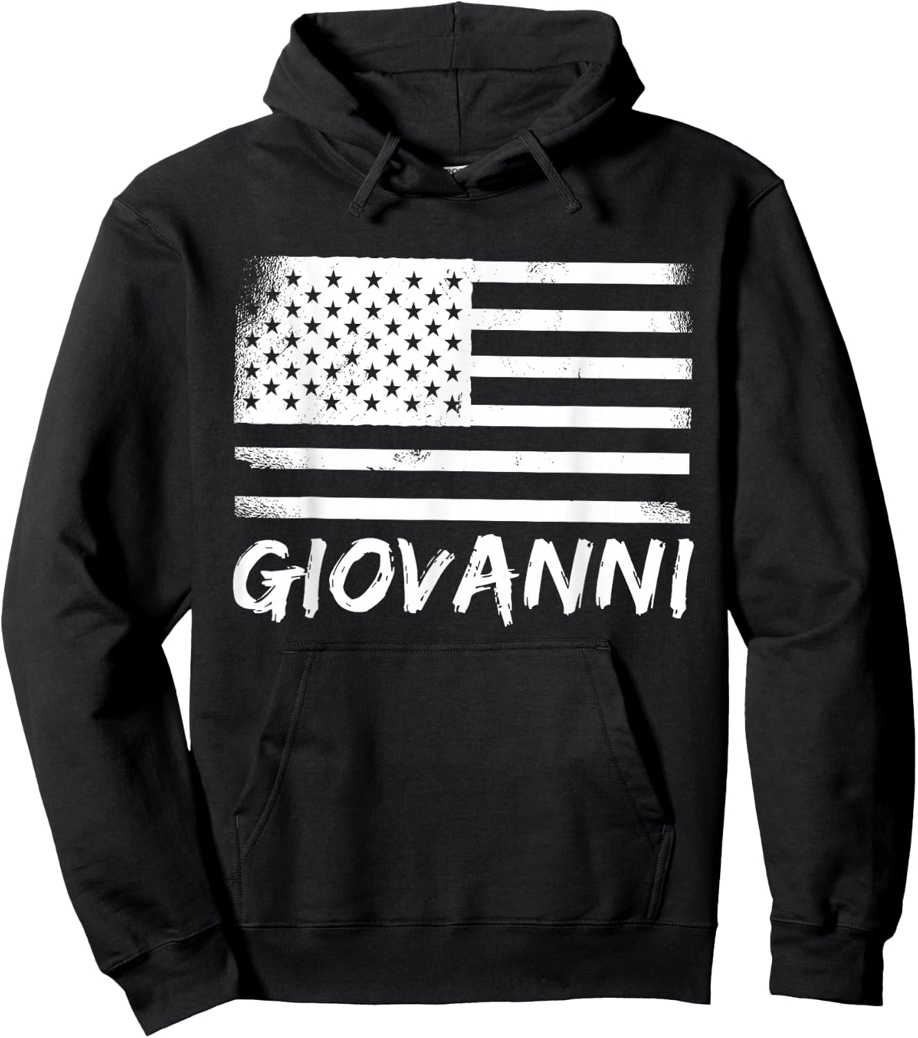 Giovanni Personalized Birthday Forename Citizenship Name Hoodie - Hoodie | Black