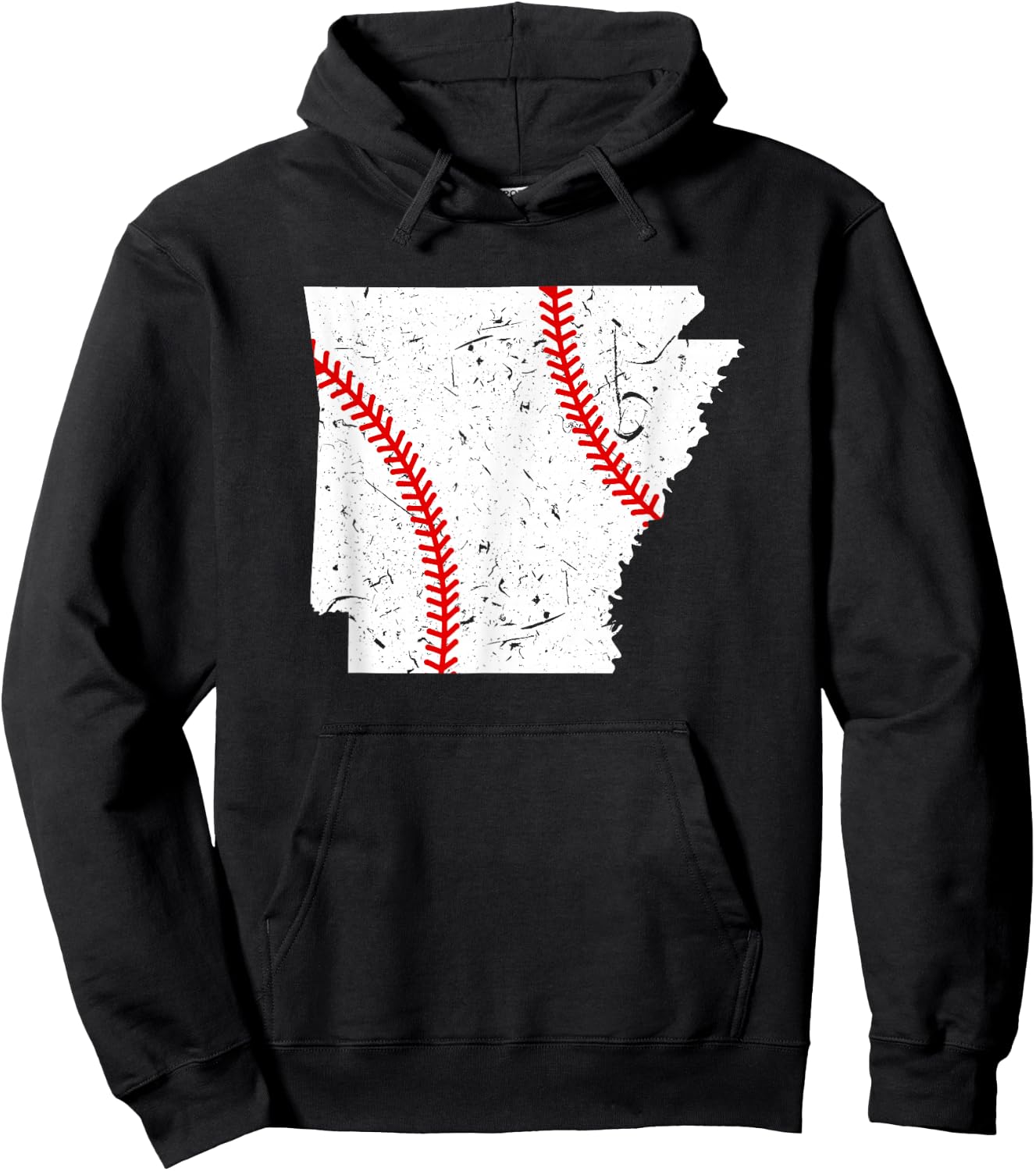 Awesome Arkansas Baseball Hoodie - Hoodie | Black
