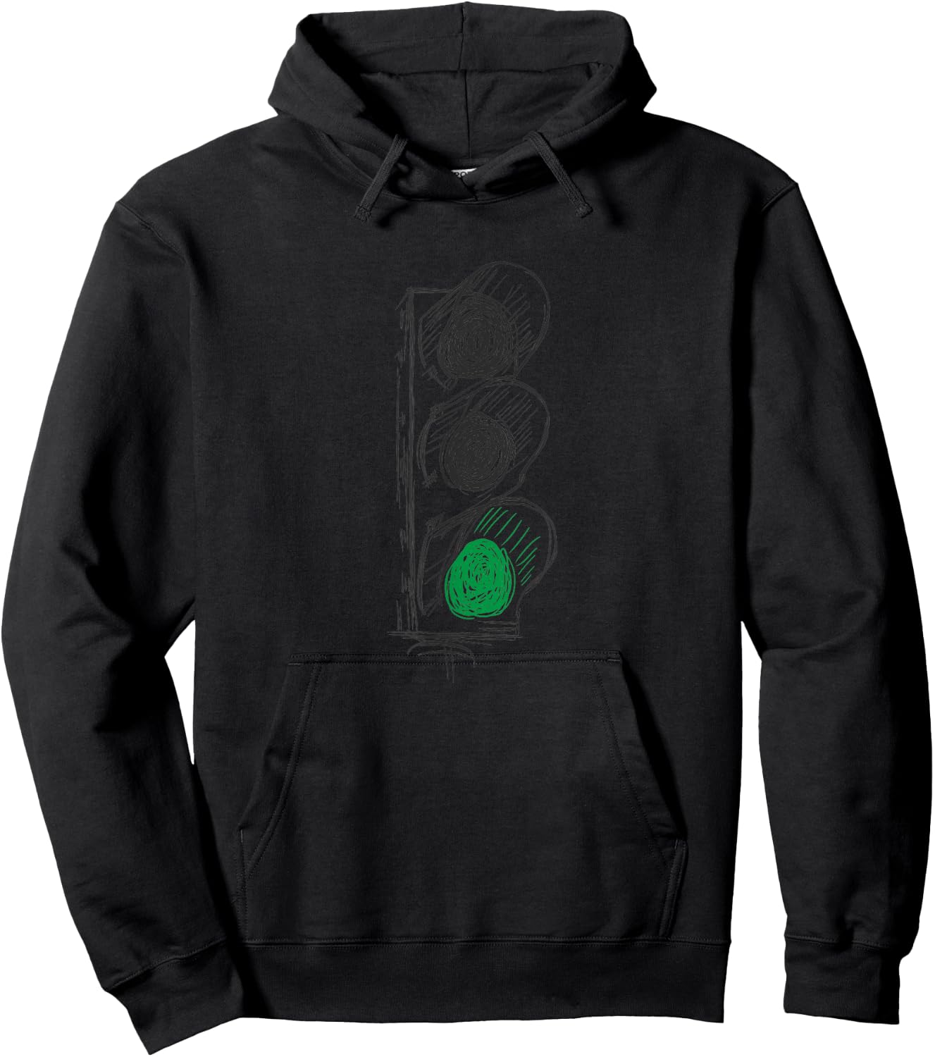 Traffic Lights - Only Green Lights Hoodie - Hoodie | Black