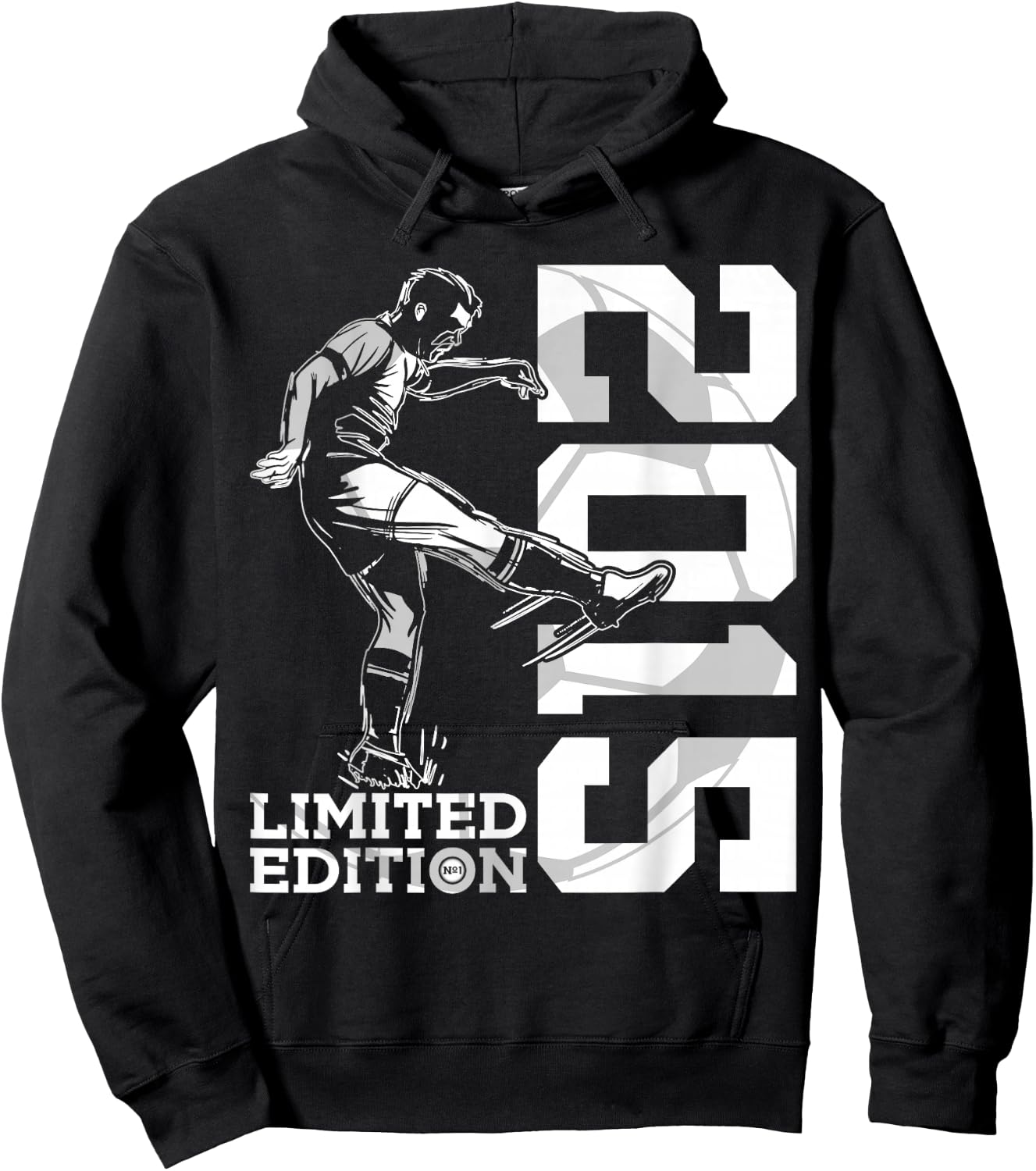 Limited Edition 2015 11 Jahre Fussball 11. Geburtstag Hoodie - Hoodie | Black