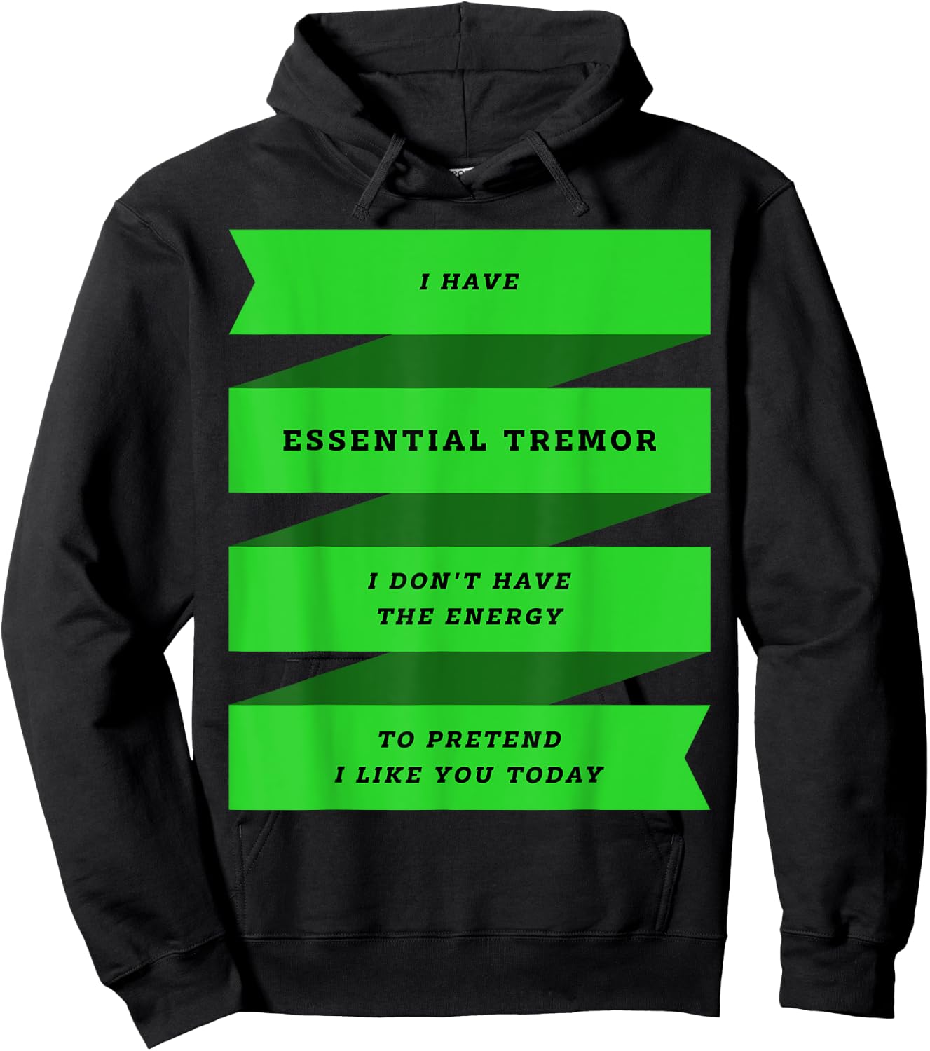 Ich habe Essential Tremor Hoodie - Hoodie | Black
