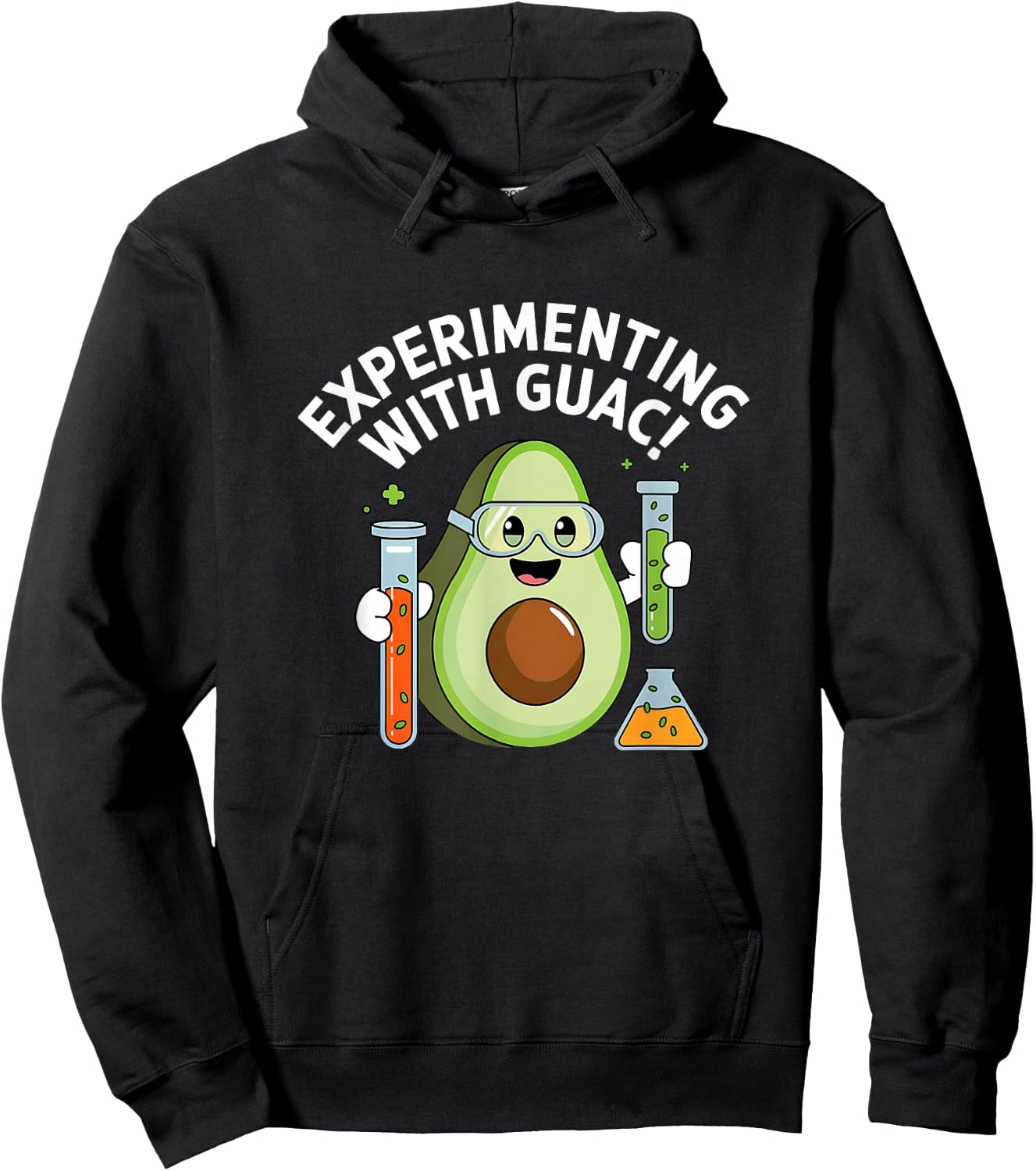 Expérimenter Avec Le Guacamole Scientifique Hoodie - Hoodie | Black