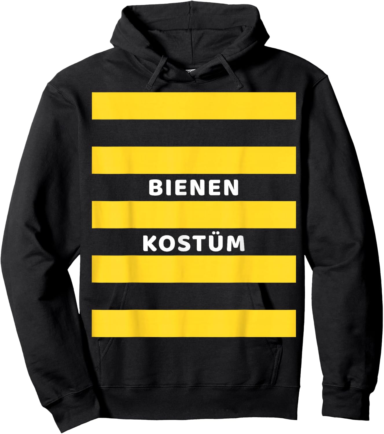 Bee Costume for Carnival and Fancy Dress , black Hoodie - Hoodie | Black