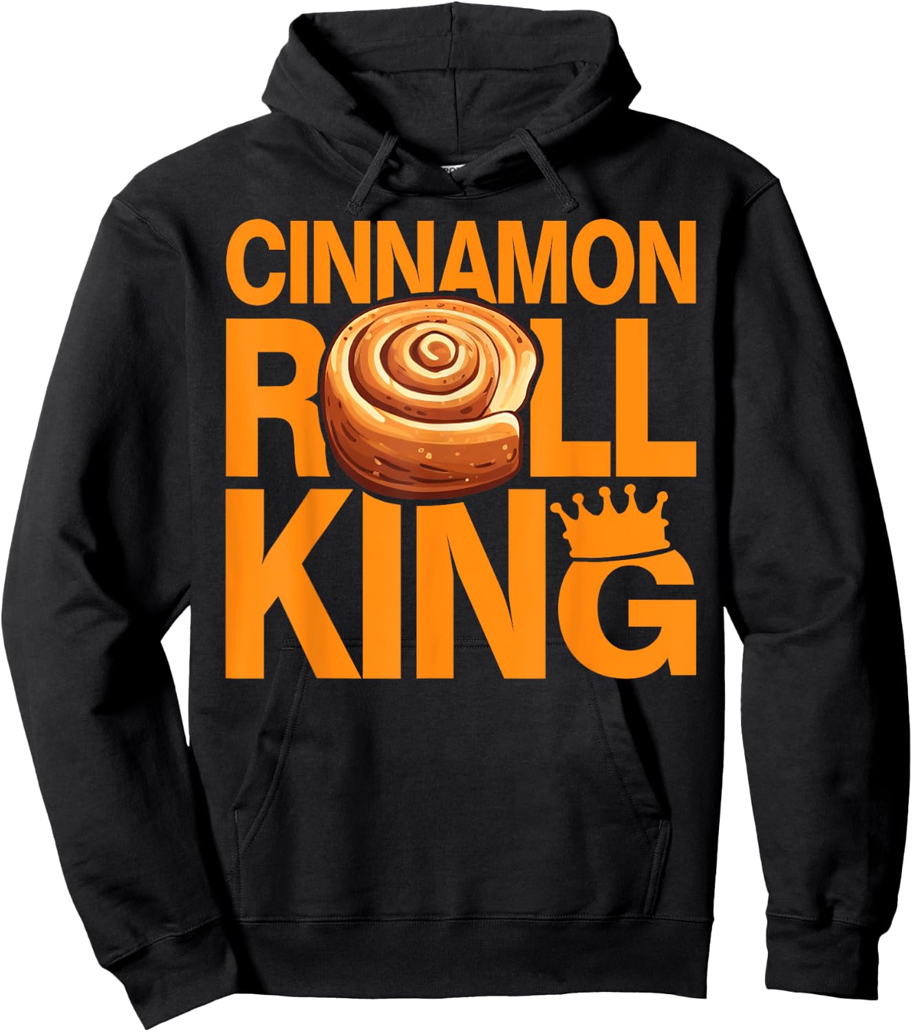 Cinnamon Roll King Cinnamon Roll Hoodie - Hoodie | Black