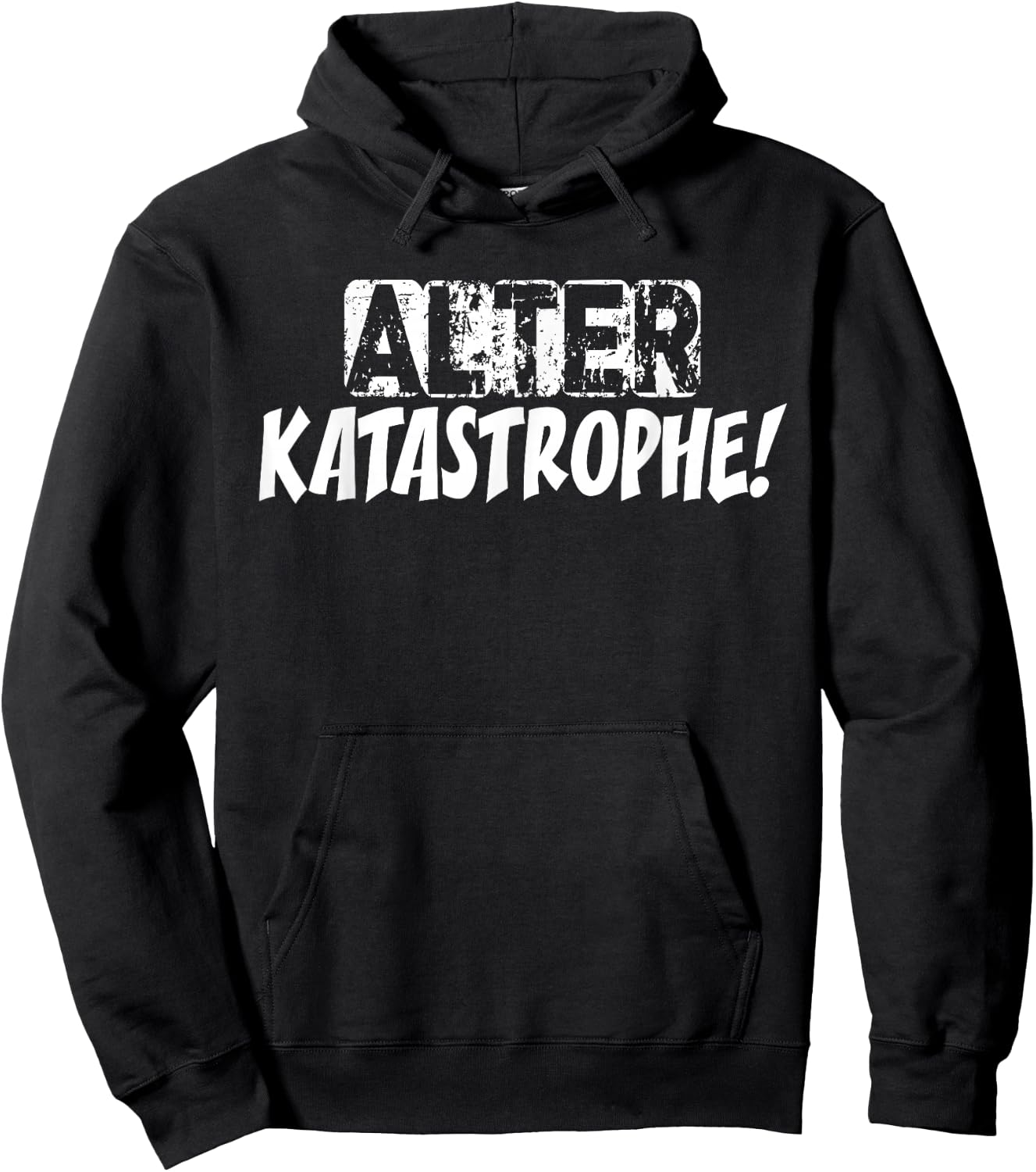 Alter Katastrophe Mechaniker Sarkasmus Spaß Witziges Sprüche Hoodie - Hoodie | Black
