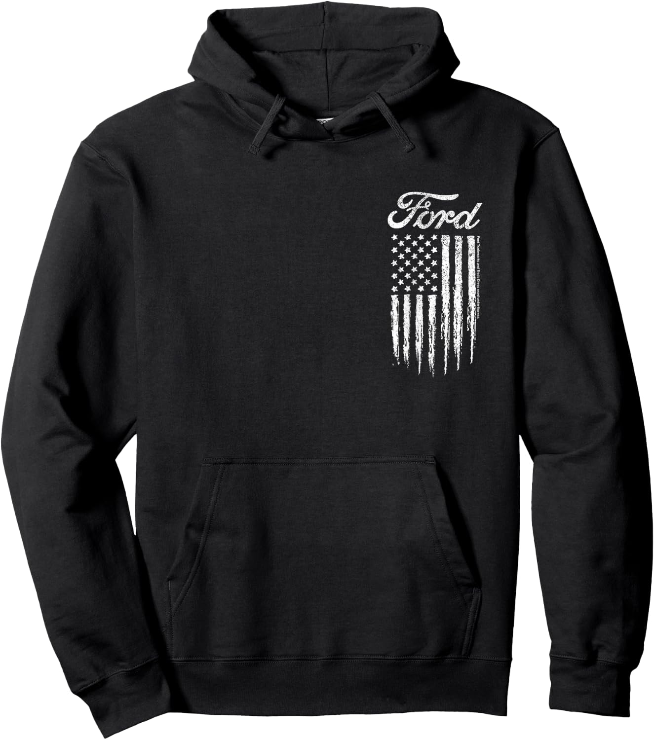 Ford Americana Logo , Black, S Hoodie - Hoodie | Black