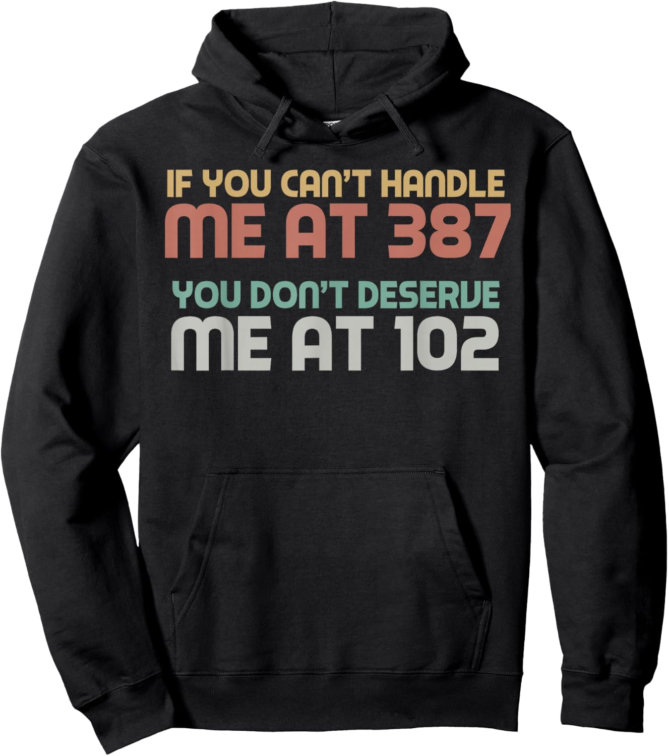 You Can't Handle Me Insulin Funny T1D Diabetic Diabetes Hoodie - Hoodie | Black
