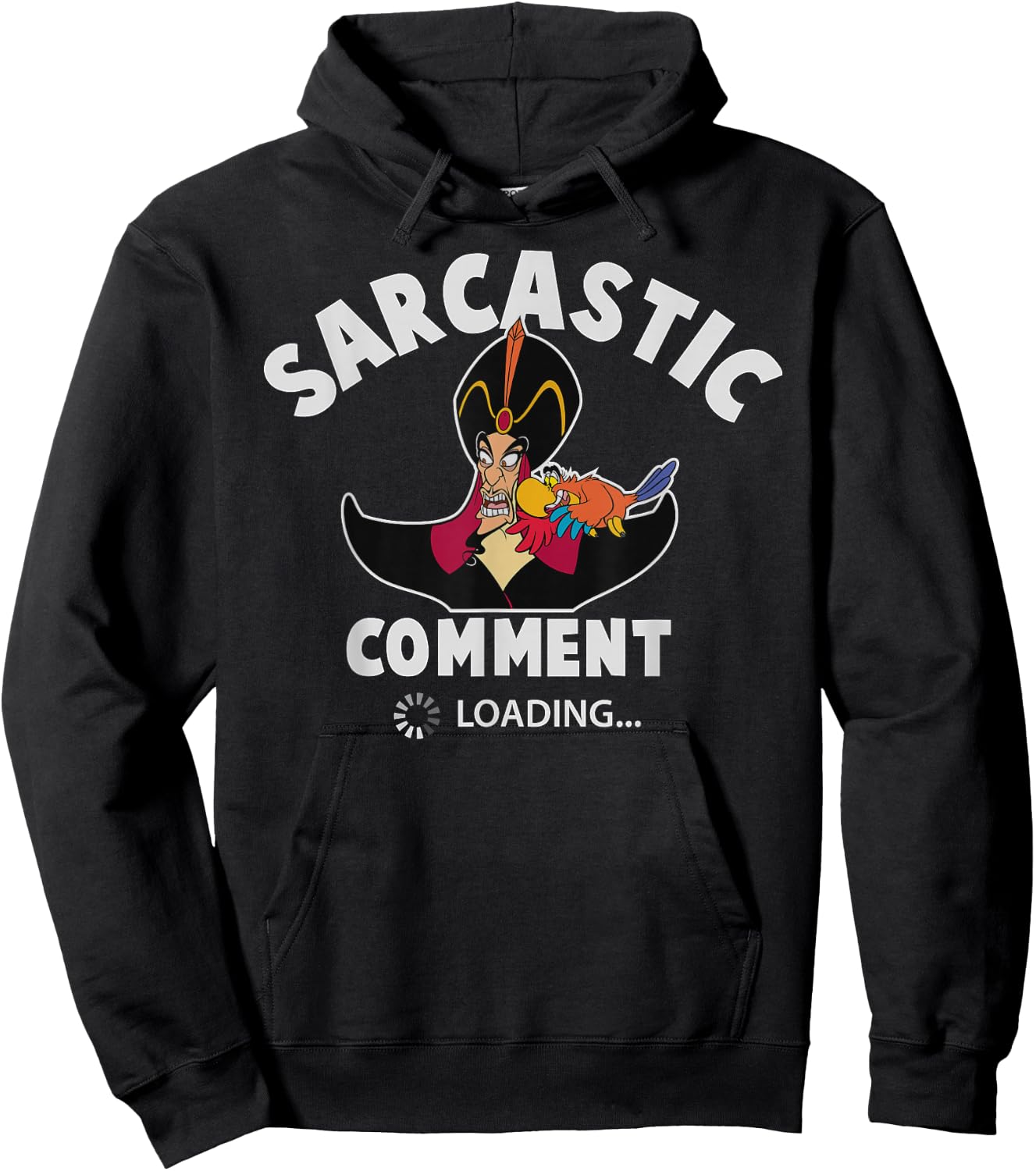 Disney - Jafar Sarcastic Comment Loading Hoodie - Hoodie | Black