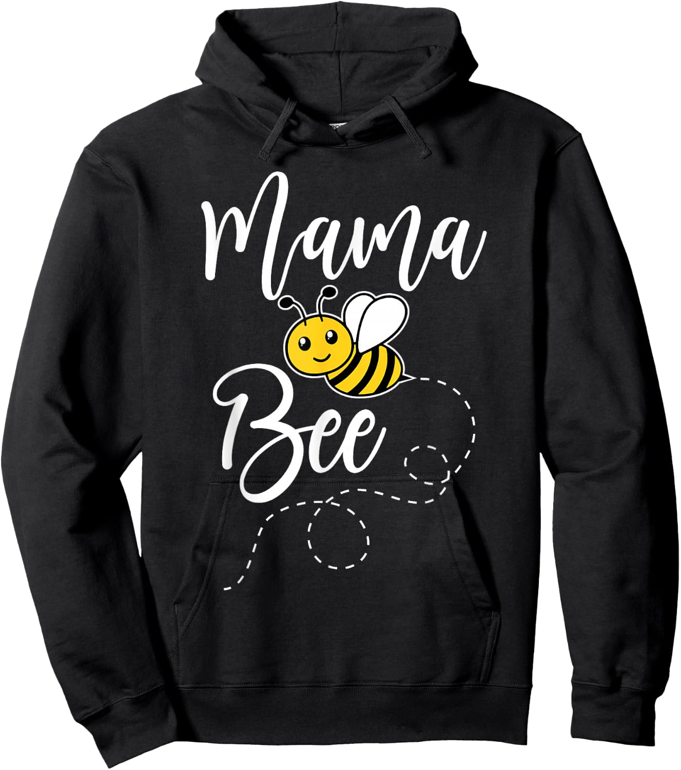 Mama of The Bee Day Girl Hive Family Matching Birthday Sweet Hoodie - Hoodie | Black