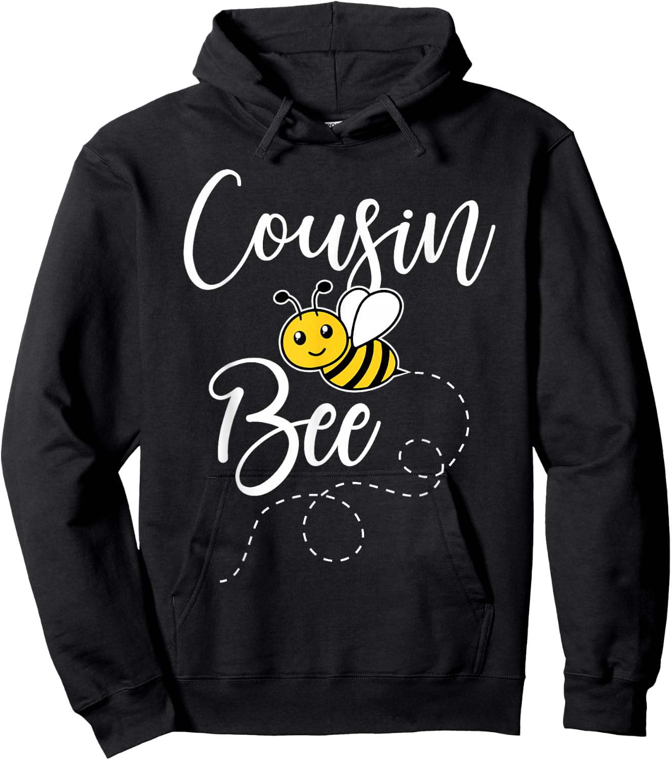 Cousin Of The Bee Day Girl Hive Family Matching Birthday Hoodie - Hoodie | Black