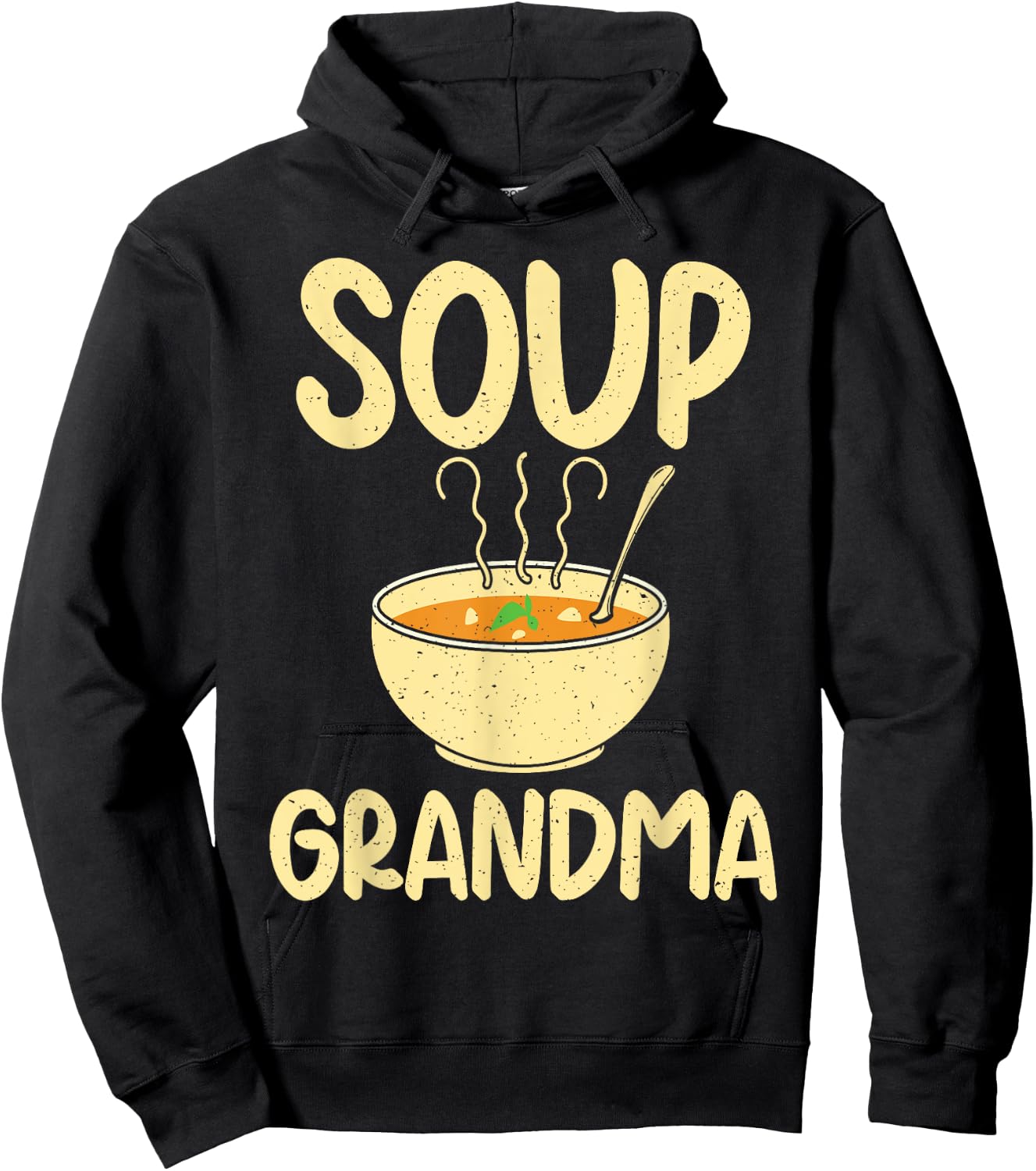 Soup Lover Soup Grandma Hoodie - Hoodie | Black