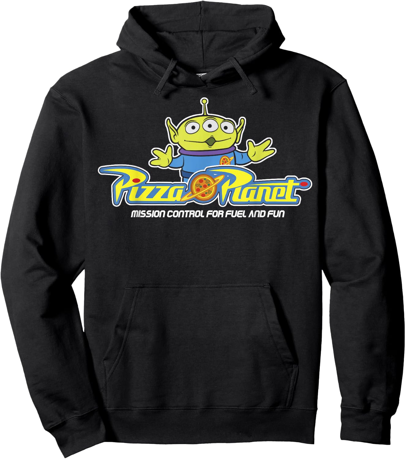 Disney Pixar Toy Story Alien Pizza Planet Classic Hoodie - Hoodie | Black