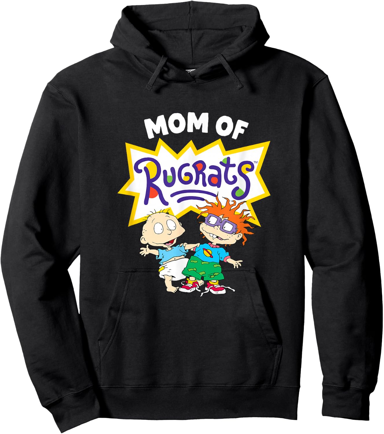 Rugrats - Mom Of Rugrats Hoodie - Hoodie | Black