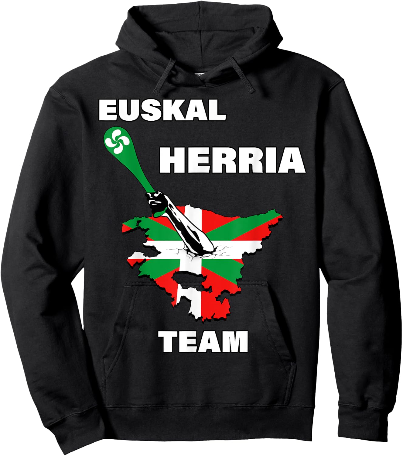 Euskal Herria Team Sport Basque Country Men's Women's Hoodie - Hoodie | Black