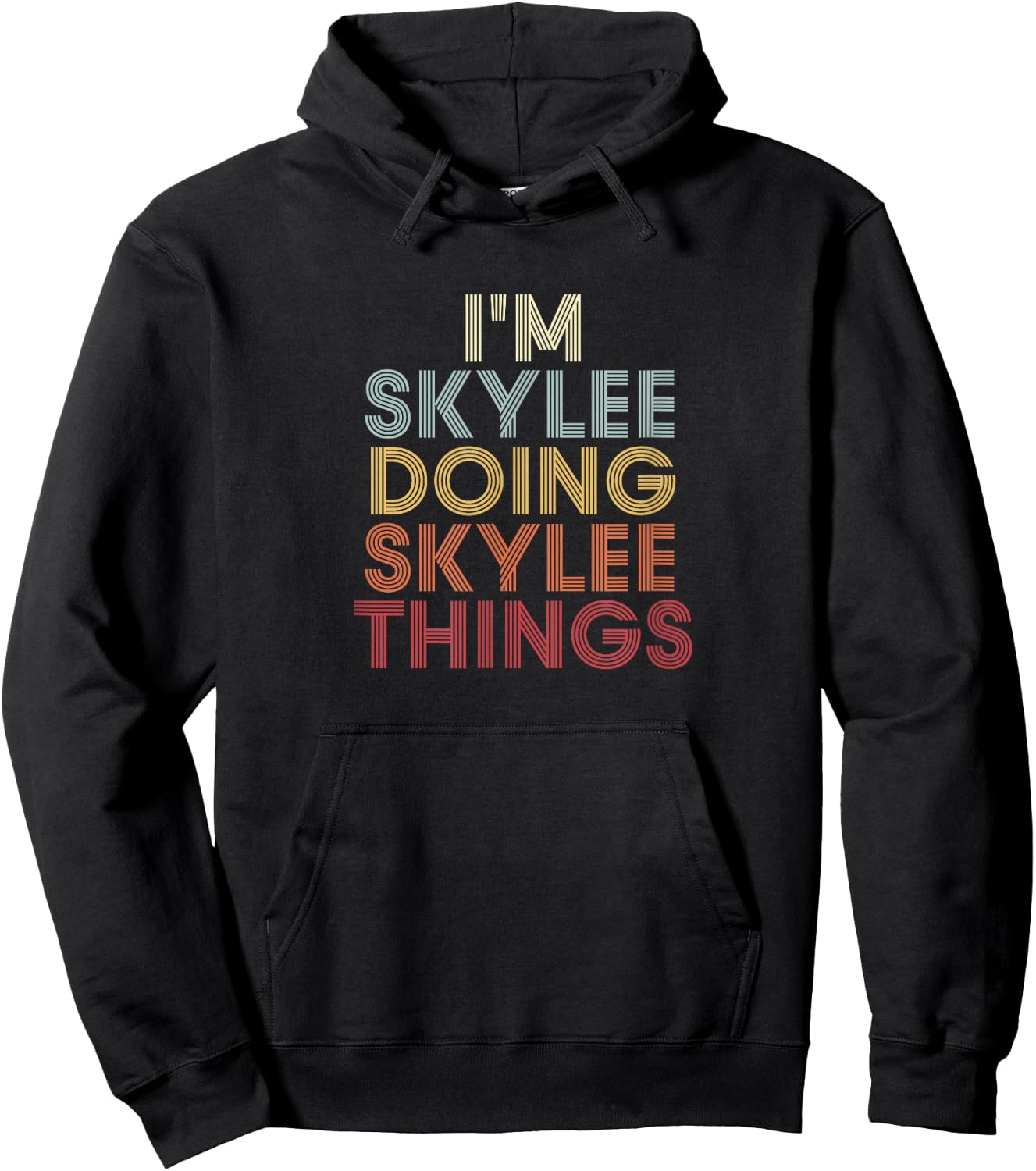 Skylee Name Skylee Personalized Name First Given Hoodie - Hoodie | Black