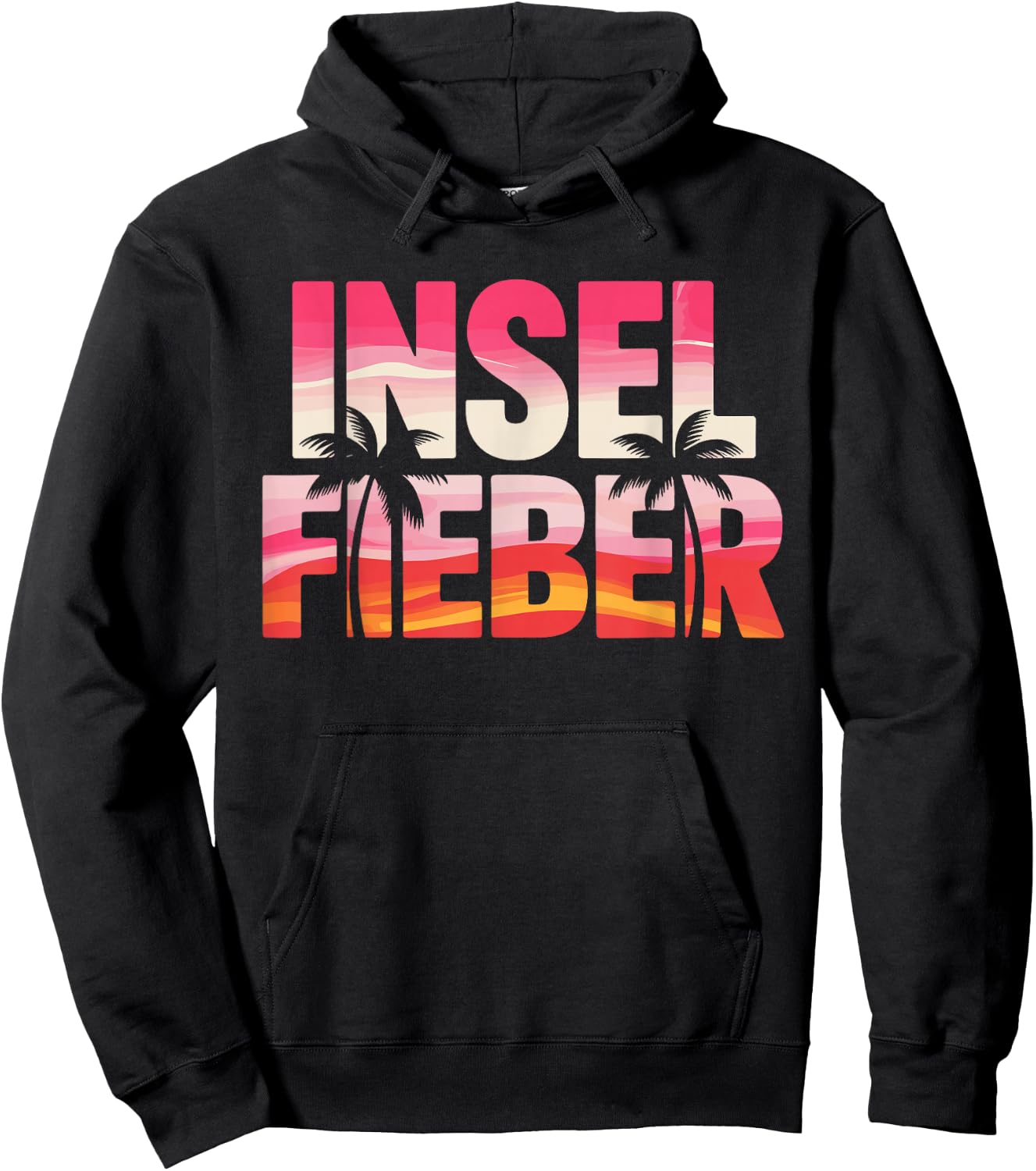 Malle Insel Fieber Mallorca Ibiza Party Urlaub Saufen Sommer Hoodie - Hoodie | Black