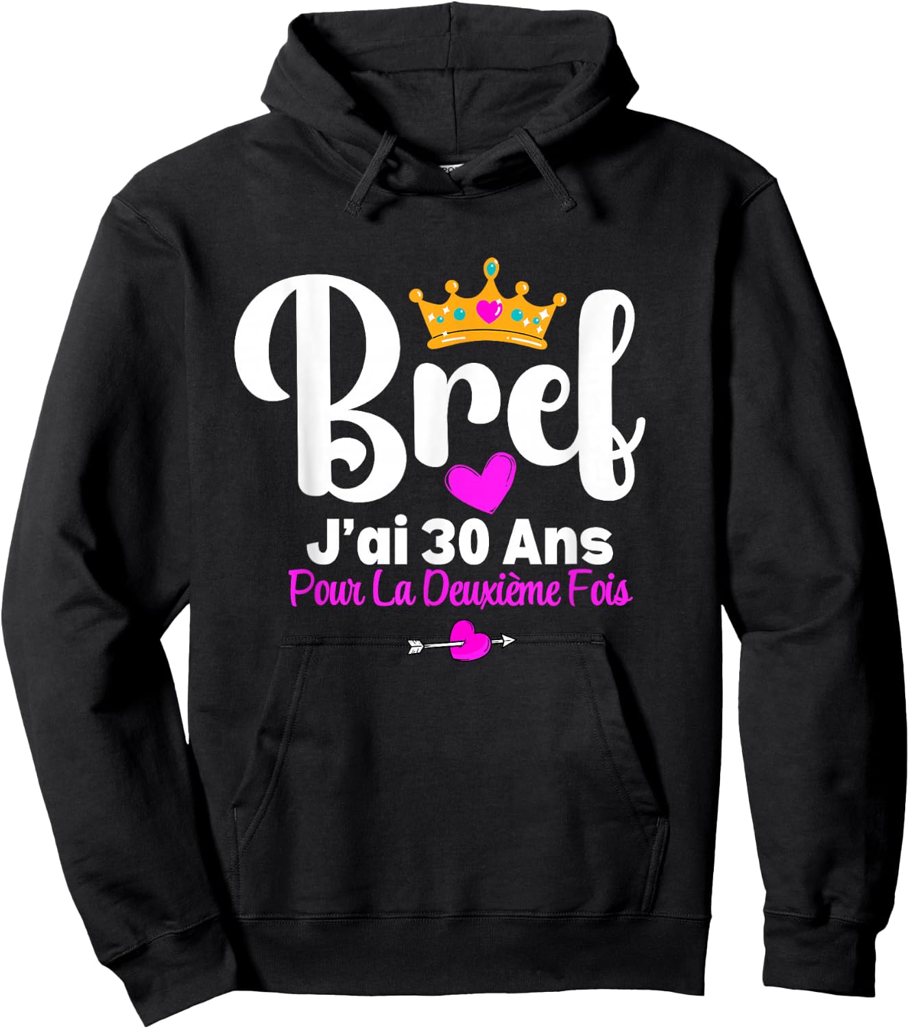 Short I Have 30 Years For The Second Time 60 Years Birthday Hoodie - Hoodie | Black