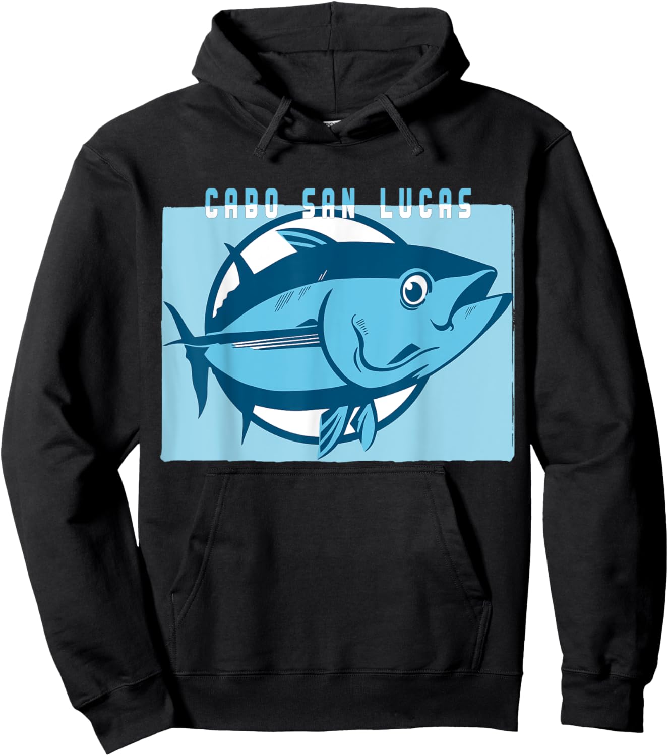 Cabo San Lucas Mexico Tuna Fishing Shirt Hoodie - Hoodie | Black