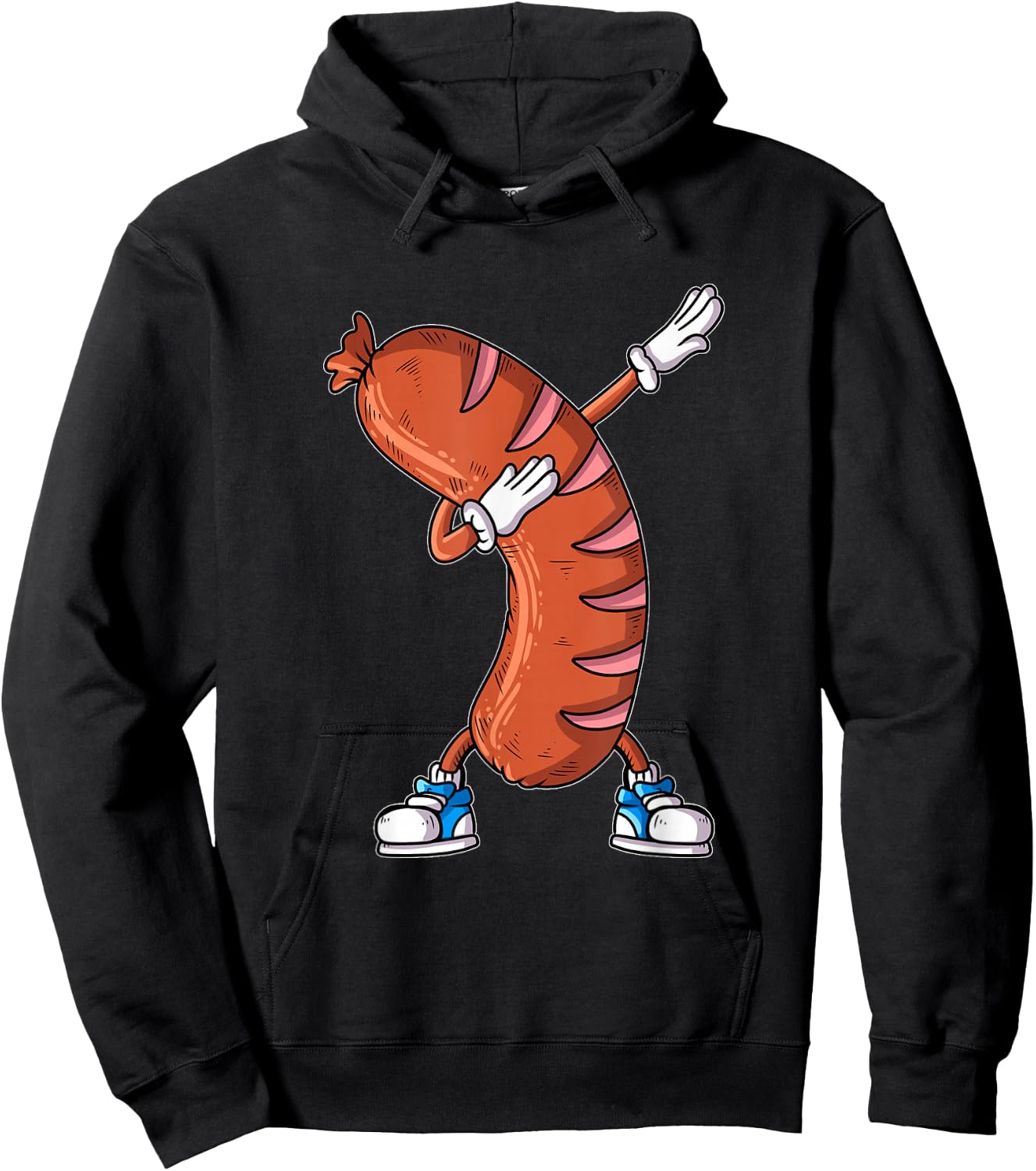 Grill Steak Grilling Sausage Dab Bockwurst Bratwurst Dabbing Hoodie - Hoodie | Black