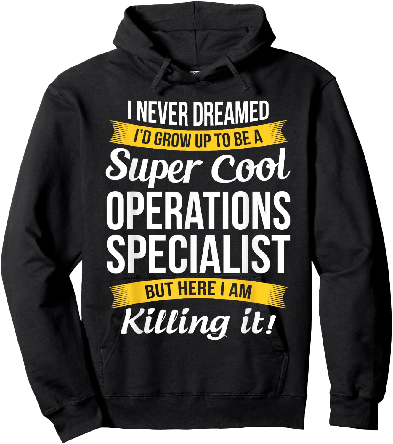 Operations Specialist Shirt Funny Gift Hoodie - Hoodie | Black