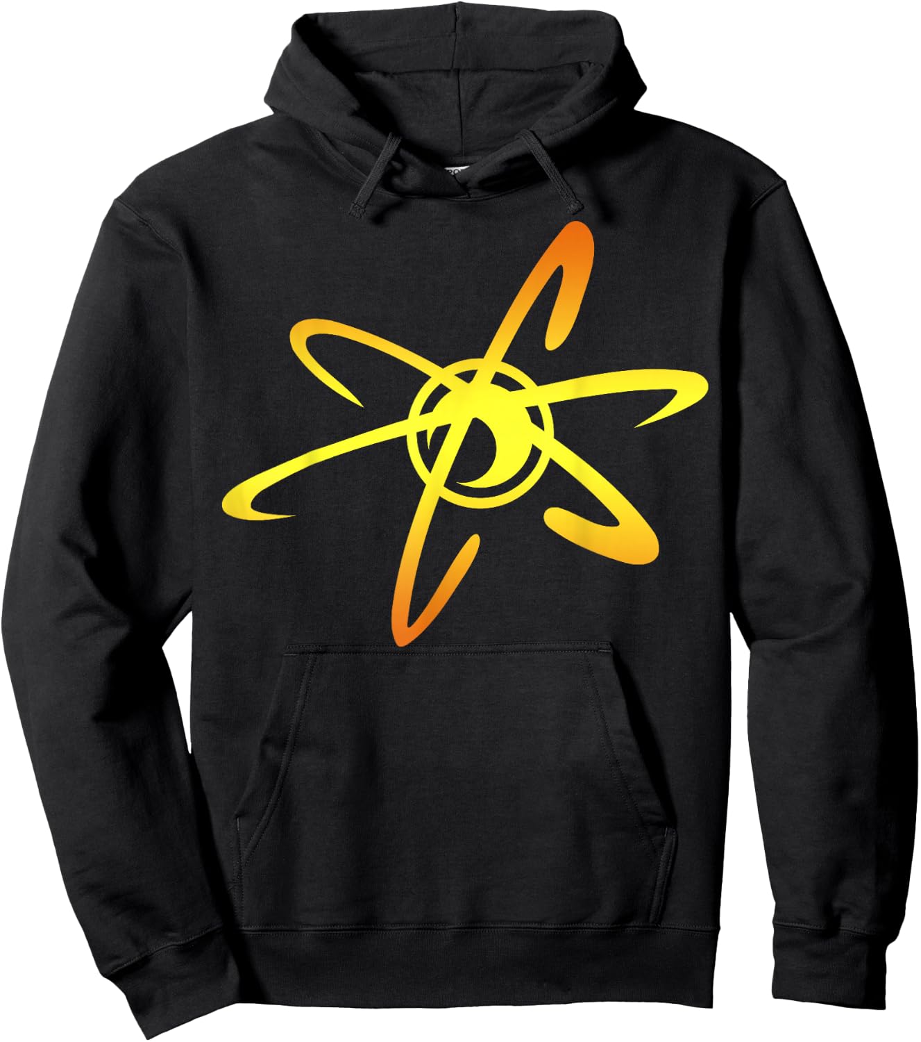 Nickelodeon Jimmy Neutron Nuclear Logo Hoodie - Hoodie | Black
