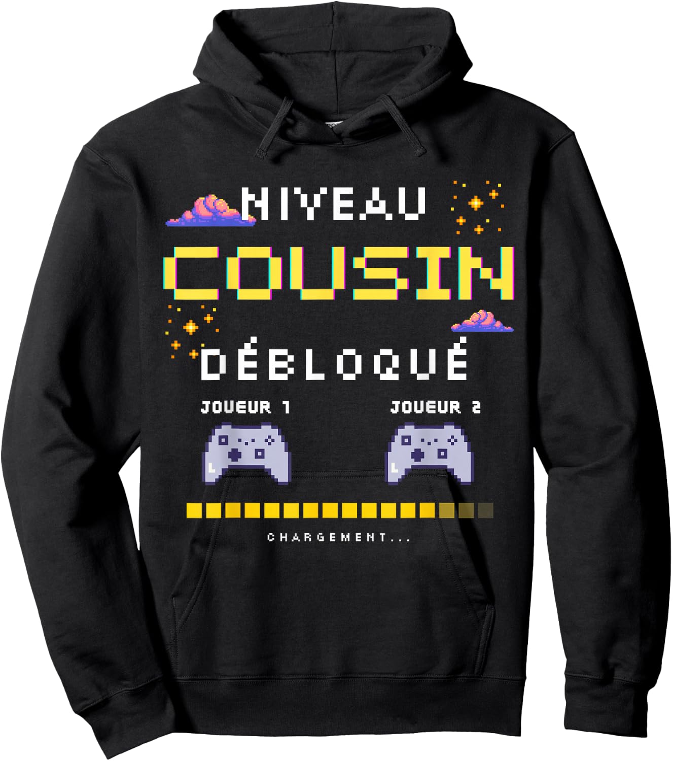 Announcement Pregnancy Future Cousin , Black, S Hoodie - Hoodie | Black