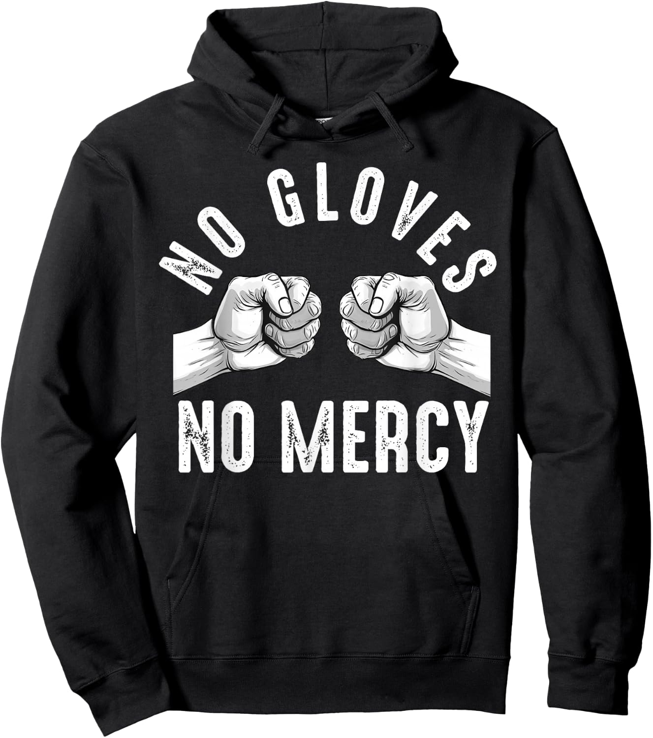 Bare Knuckle Boxing Men Fist Fighting Knuckle Fighter Lover Hoodie - Hoodie | Black