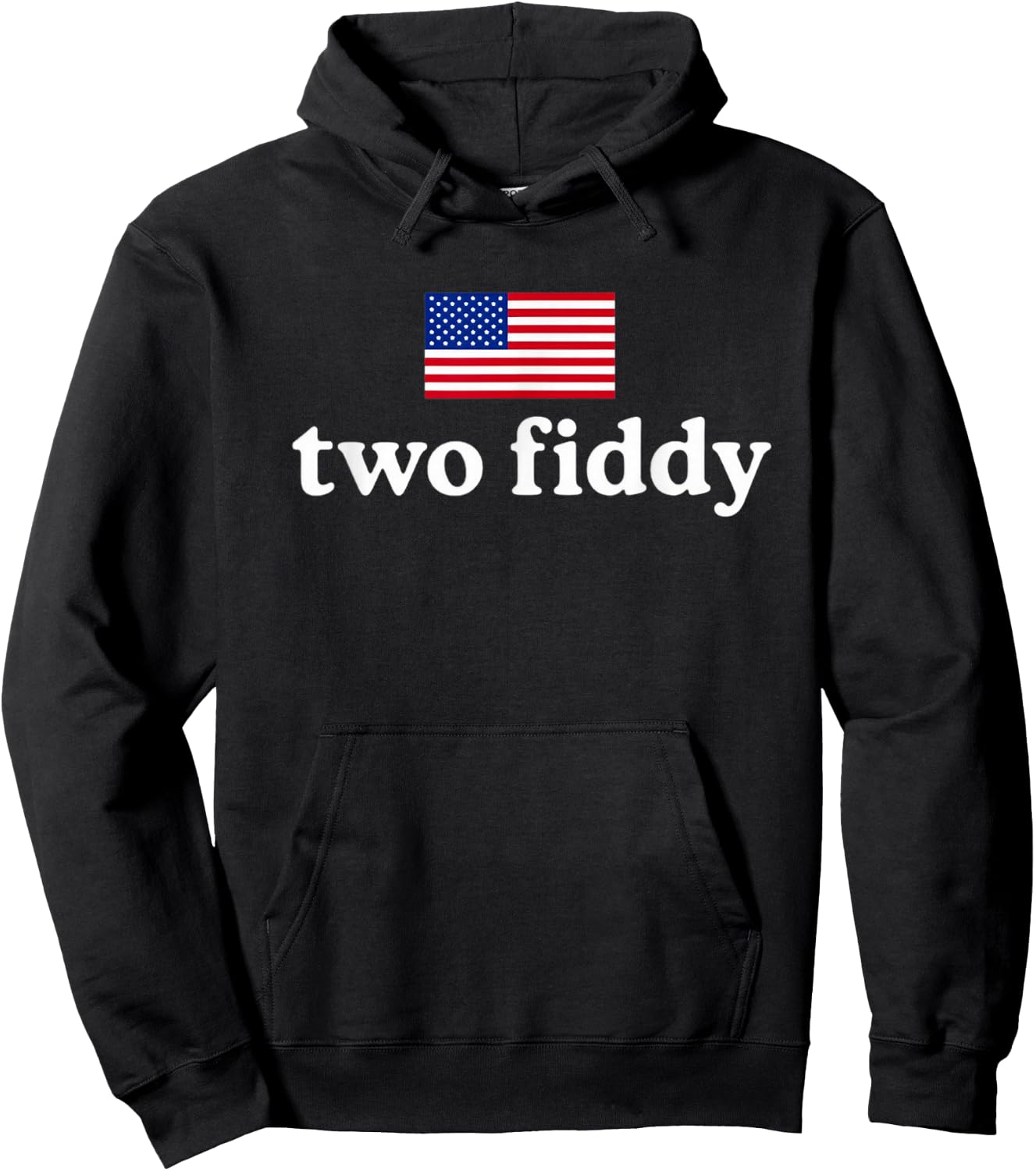Two Fiddy Hoodie - Hoodie | Black