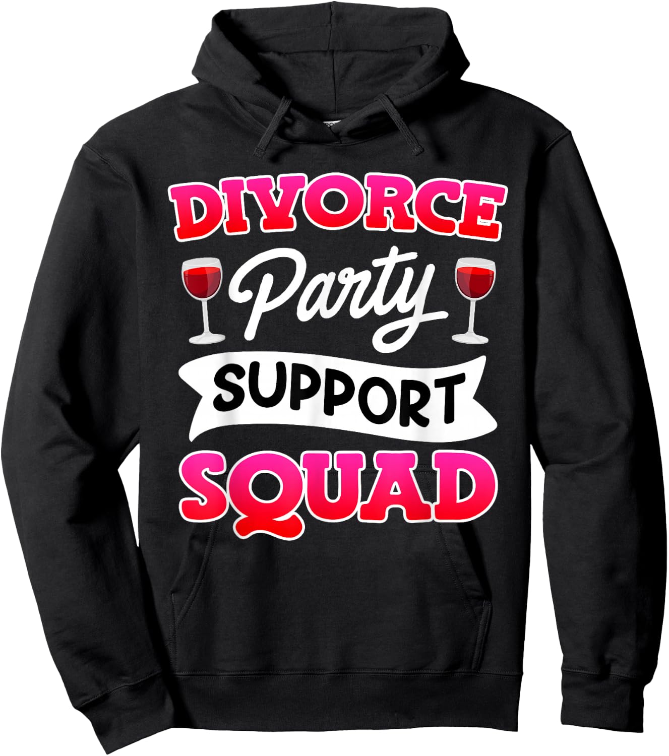 Divorce Party Support Finally Divorced Divorce Women's Hoodie - Hoodie | Black