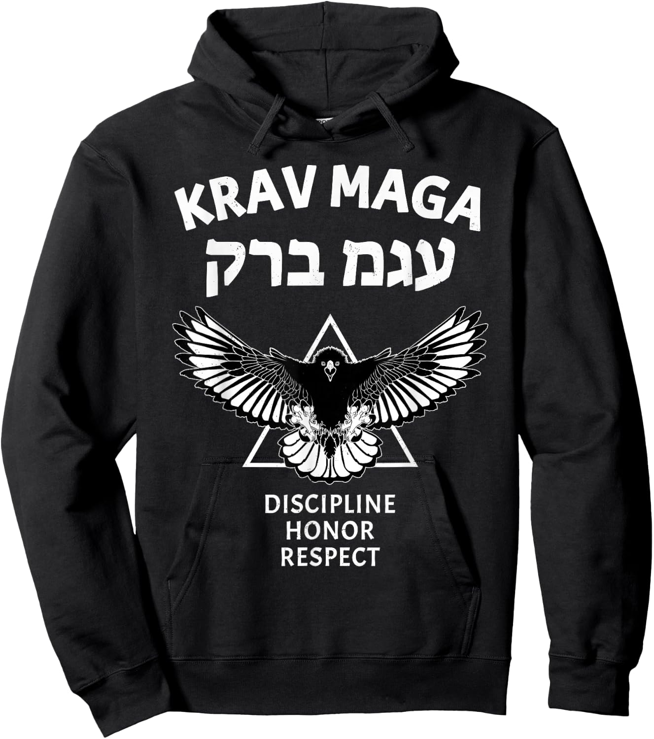 Krav Maga Eagle Hoodie - Hoodie | Black