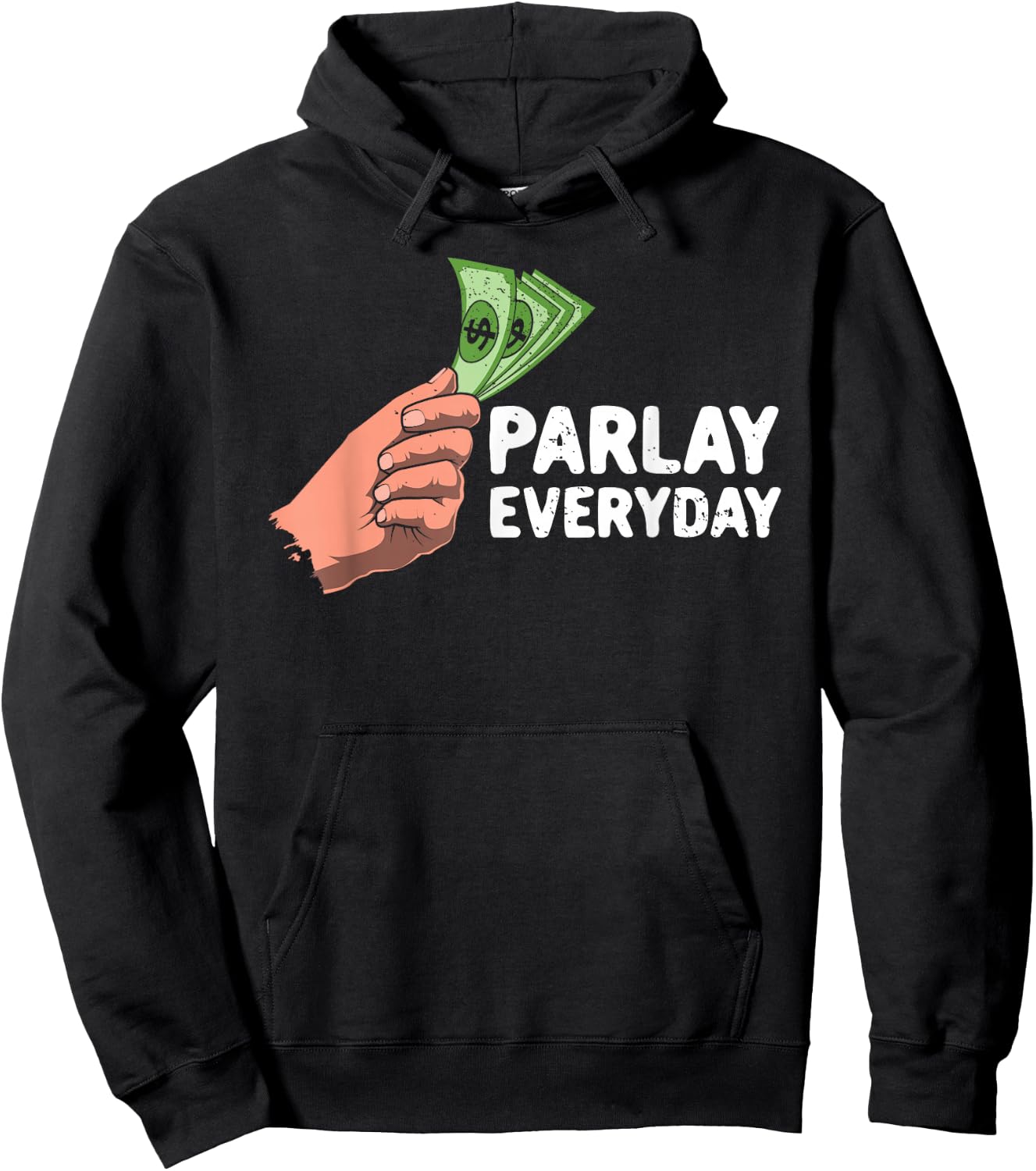 Parlay Betting Sports Betting Draft Picks Fantasy Football Hoodie - Hoodie | Black