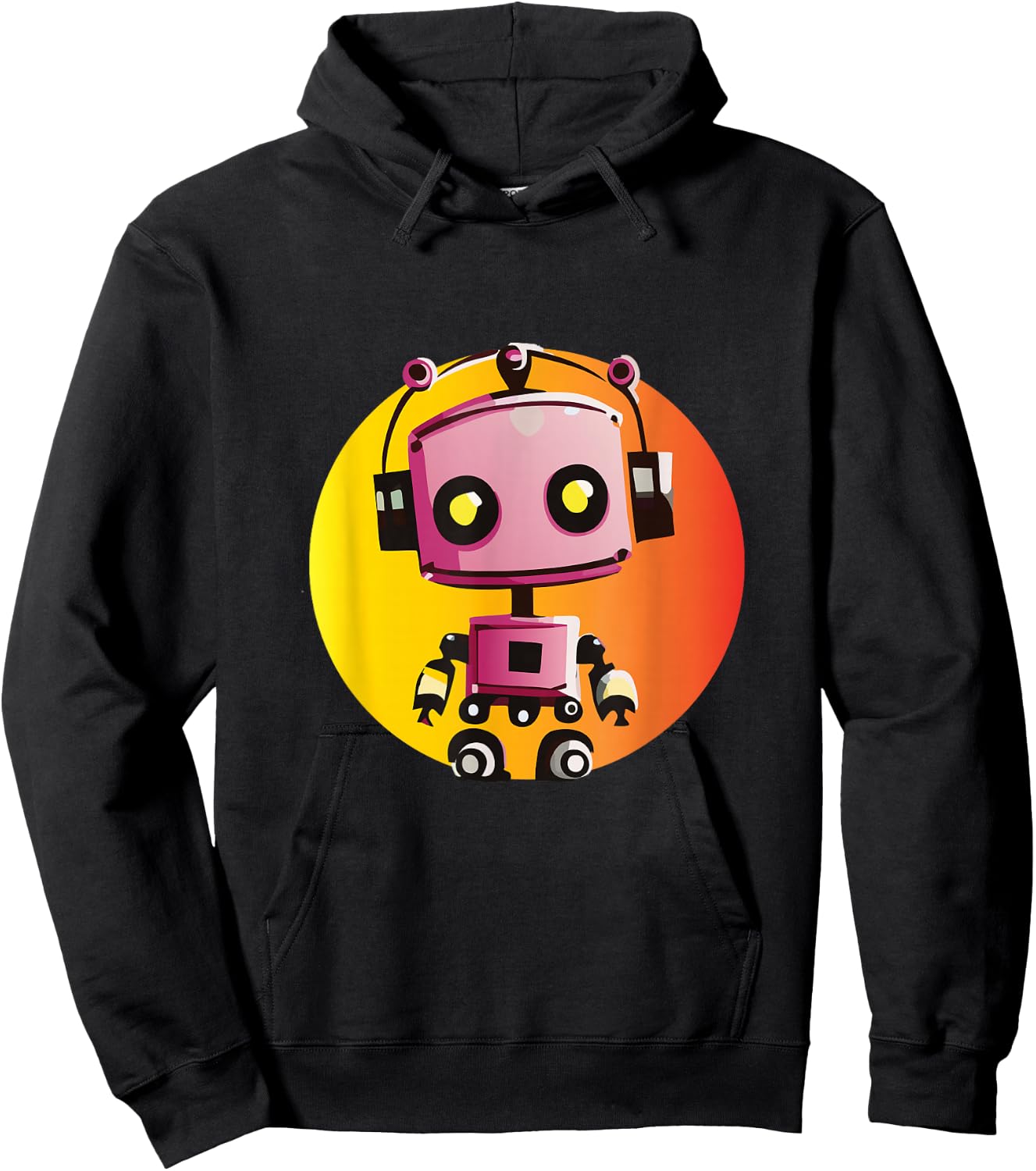 Kinder Roboter Hoodie - Hoodie | Black