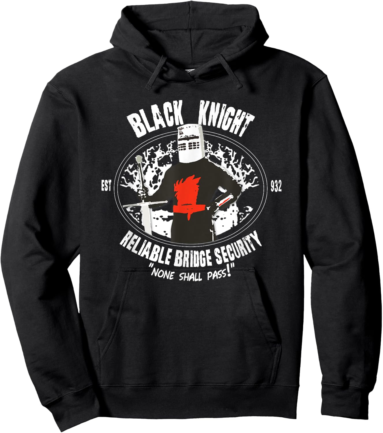 Cool - Black Knight Bridge Security Hoodie - Hoodie | Black