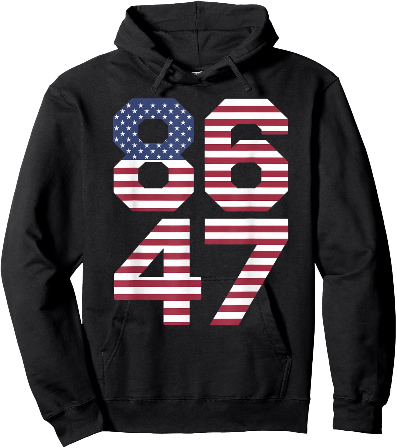 86 47 Anti Trump Impeach Remove The 47th President 8647 Hoodie - Hoodie | Black
