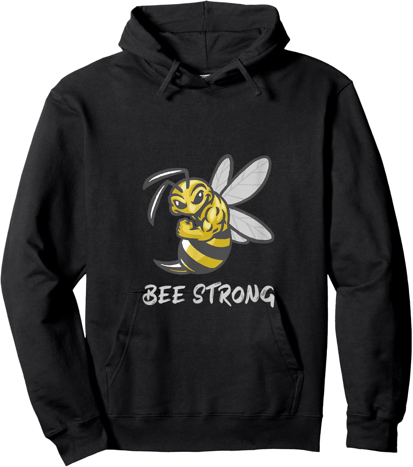 Bee Strong Hoodie - Hoodie | Black