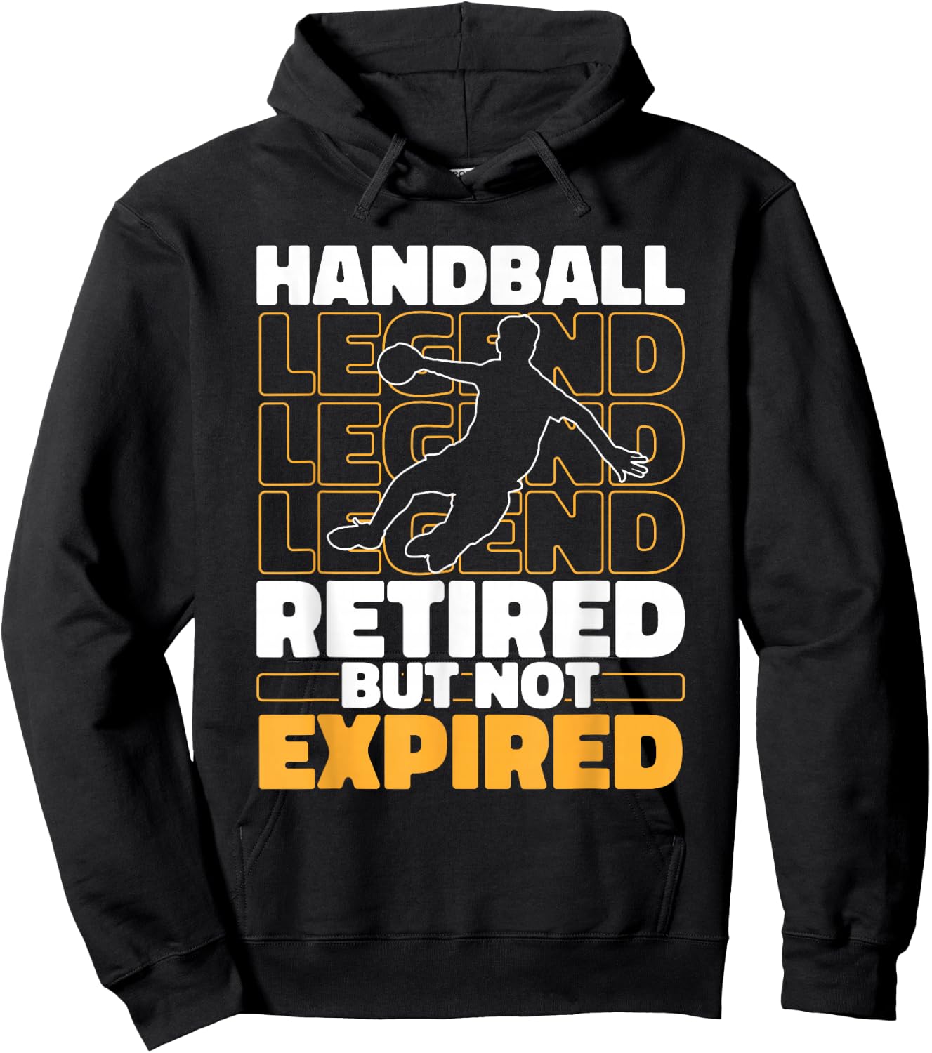 Handball Im Ruhestand Spieler Sport Verein - Handballer Hoodie - Hoodie | Black