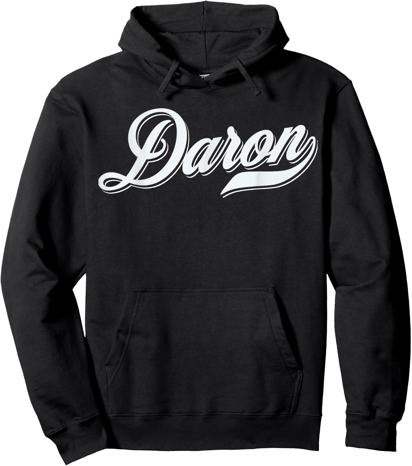 Man Boys Funny Gift Humour Name For Daron , Black, S Hoodie - Hoodie | Black