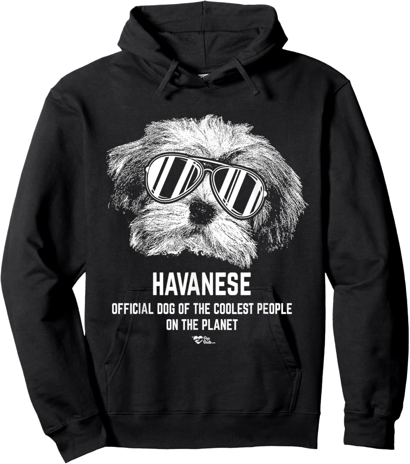 Havanese Official Dog of the Coolest Pup Lovers Women Hoodie - Hoodie | Black